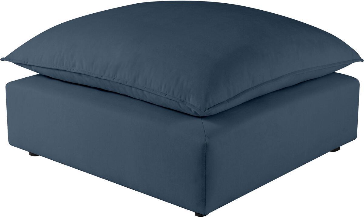 Tov Furniture Ottomans & Stools - Cali Navy Ottoman Navy
