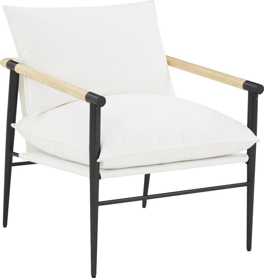Tov Furniture Accent Chairs - Cali Pearl Accent Chair Pearl