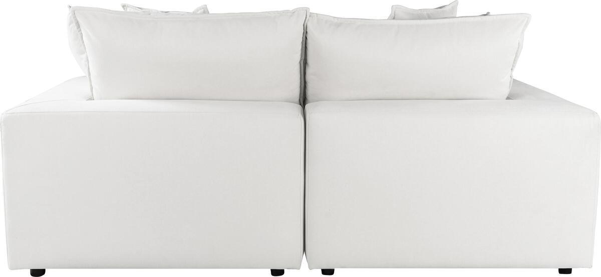 Tov Furniture Loveseats - Cali Pearl Modular Loveseat Pearl