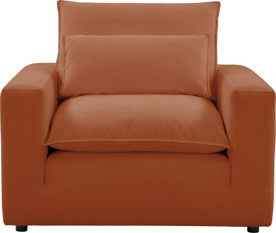 Tov Furniture Accent Chairs - Cali Rust Arm Chair Rust