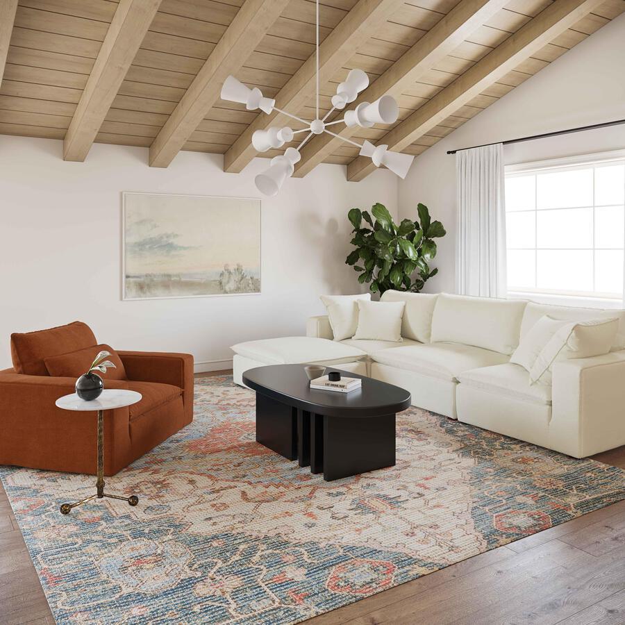 Tov Furniture Accent Chairs - Cali Rust Arm Chair Rust