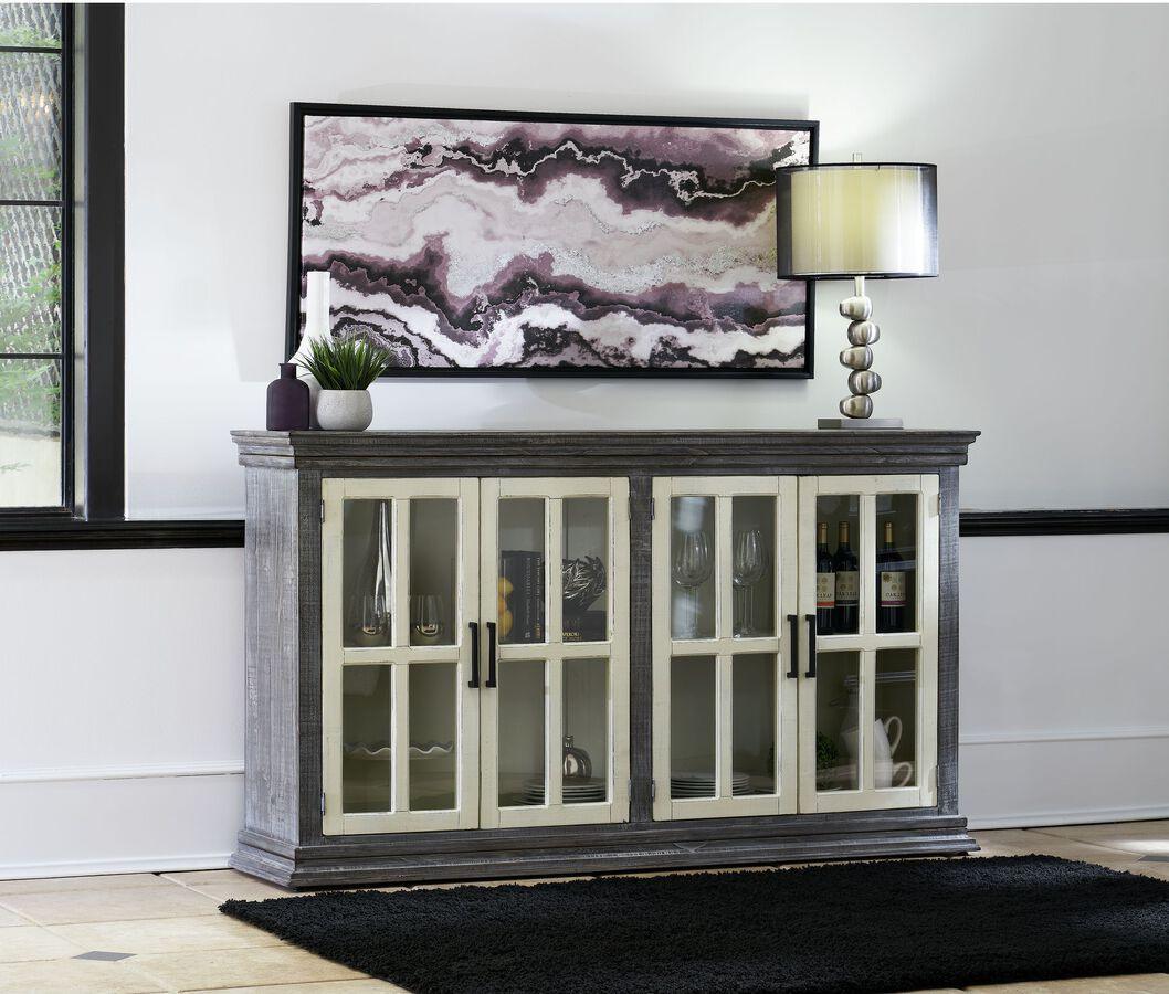 Elements Buffets & Sideboards - Cali Server in Gray