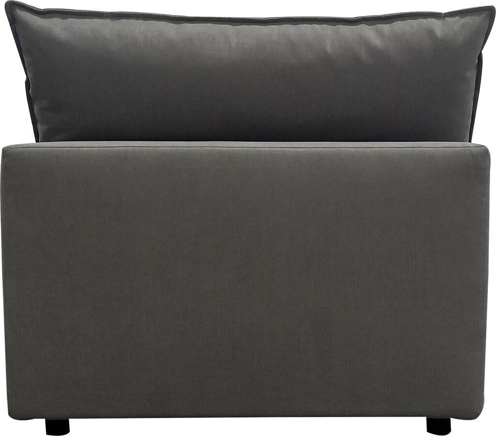Tov Furniture Accent Chairs - Cali Slate Armless Chair