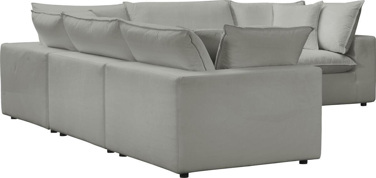Tov Furniture Sectional Sofas - Cali Slate Modular L-Sectional