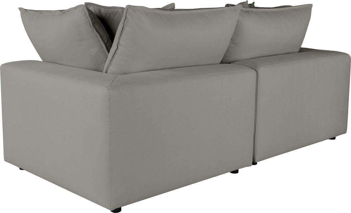 Tov Furniture Loveseats - Cali Slate Modular Loveseat
