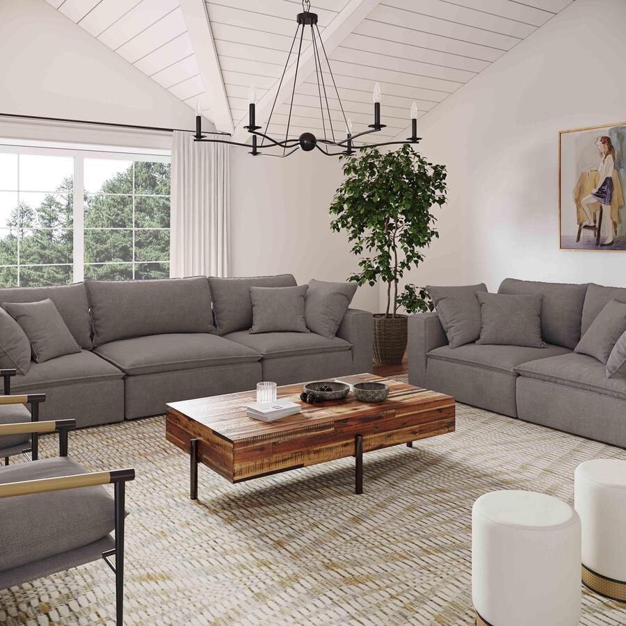 Tov Furniture Loveseats - Cali Slate Modular Loveseat