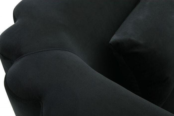 Tov Furniture Sofas & Couches - Callie Black Velvet Sofa