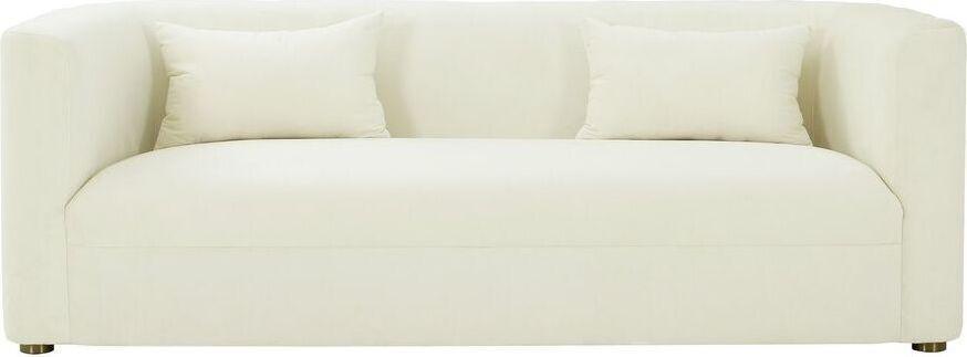 Tov Furniture Sofas & Couches - Callie Velvet Sofa Cream