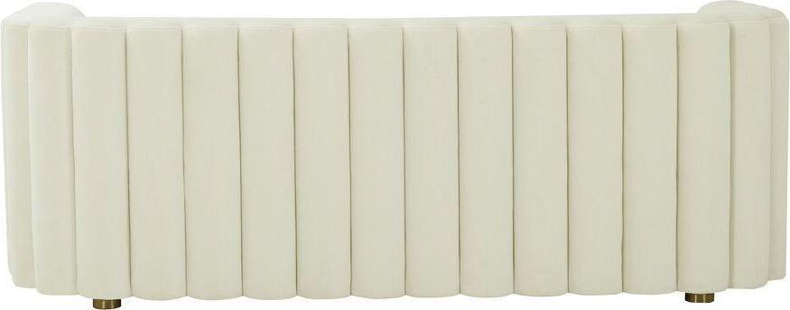 Tov Furniture Sofas & Couches - Callie Velvet Sofa Cream