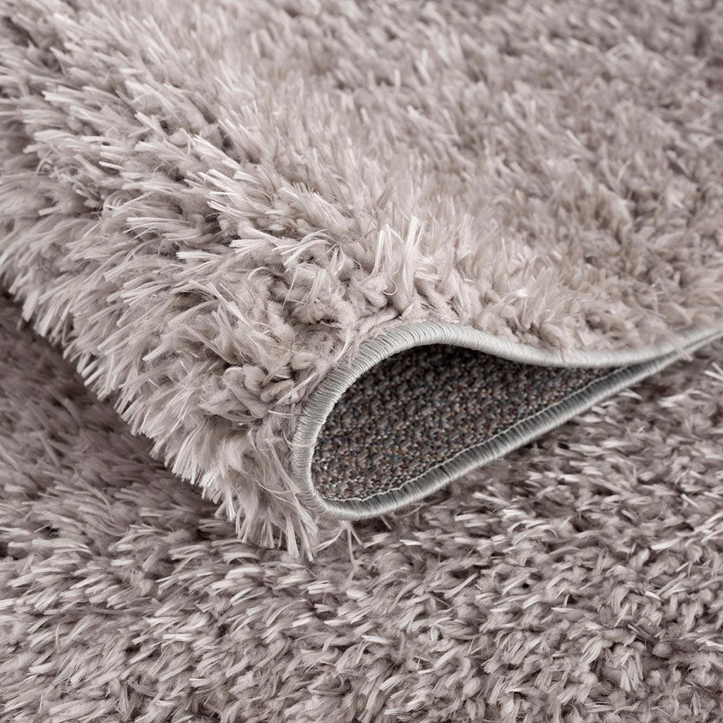 Olliix.com Indoor Rugs - Camdyn 6x9 Shag Area Rug Gray