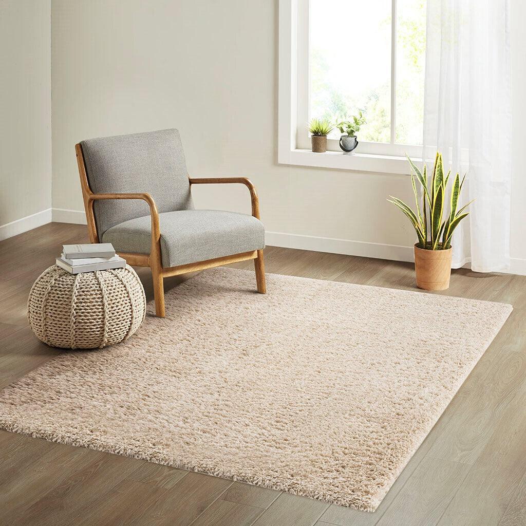 Olliix.com Indoor Rugs - Camdyn Super Soft 5 x 7 Rug Cream