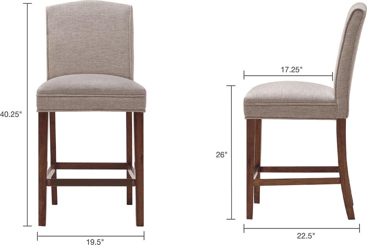 Olliix.com Barstools - Camel Counter Stool Cream