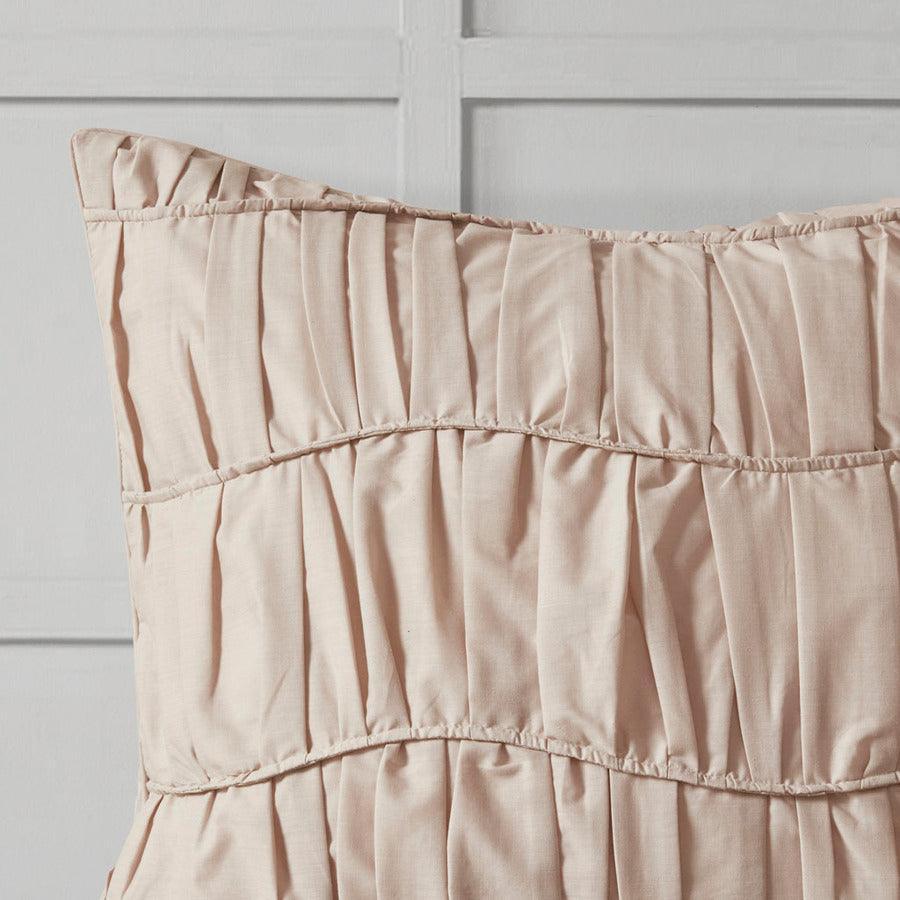Olliix.com Comforters & Blankets - Camillia 8 Piece 104 " W Cotton Comforter Set Navy
