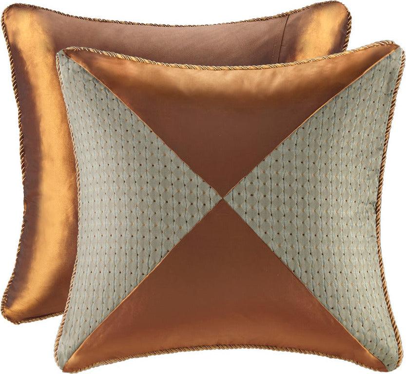 Olliix.com Comforters & Blankets - Canovia Classic Springs Jacquard Comforter Set Multi King
