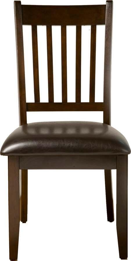 Alpine Furniture Dining Sets - Capitola Faux Marble 5 Piece Dinette Set, Espresso