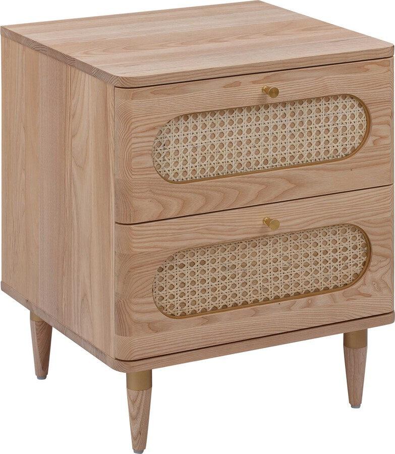 Tov Furniture Nightstands & Side Tables - Carmen Cane Nightstand