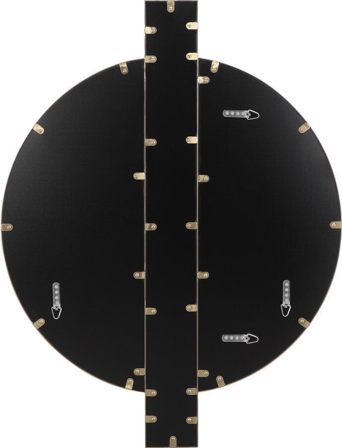 Tov Furniture Mirrors - Carri Gold Round Wall Mirror