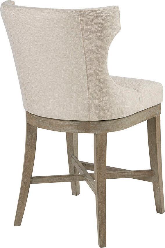 Olliix.com Barstools - Carson Counter Stool With Swivel Seat Cream