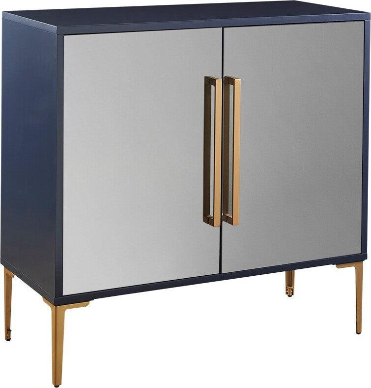 Olliix.com Cabinets & Wardrobes - Casey Accent Cabinet with 2 Mirror Doors