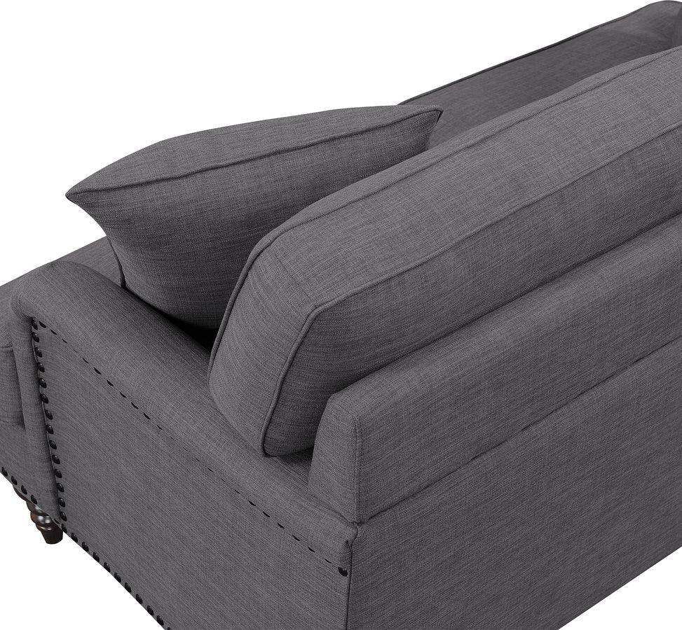 Elements Loveseats - Cassandra Loveseat in Charcoal