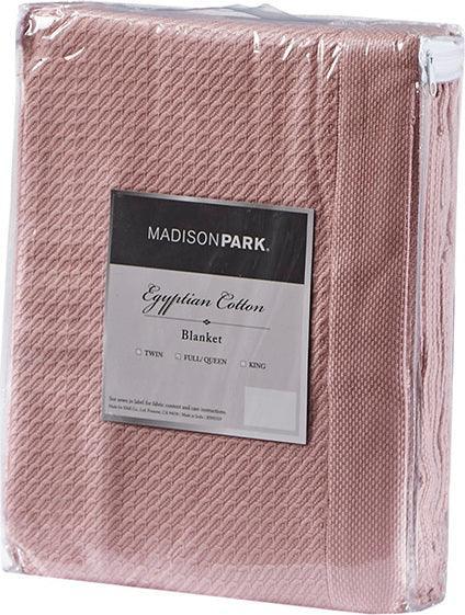 Olliix.com Comforters & Blankets - Casual Certified Egyptian Cotton Blanket King Rose