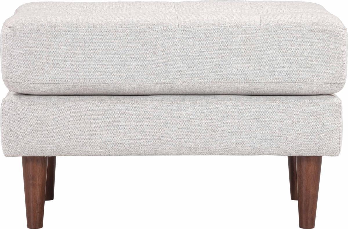 Tov Furniture Ottomans & Stools - Cave Beige Tweed Ottoman