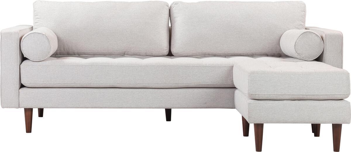 Tov Furniture Sectional Sofas - Cave Beige Tweed Sectional