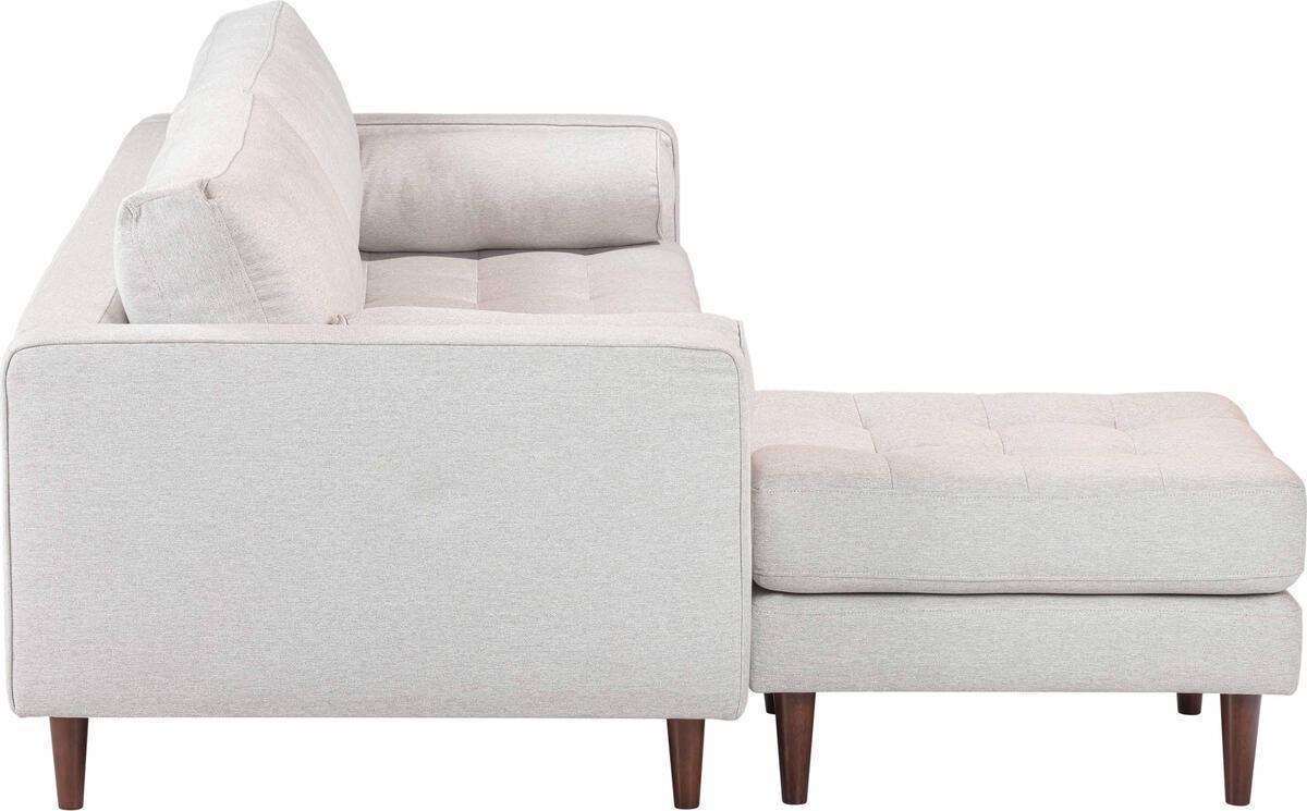 Tov Furniture Sectional Sofas - Cave Beige Tweed Sectional