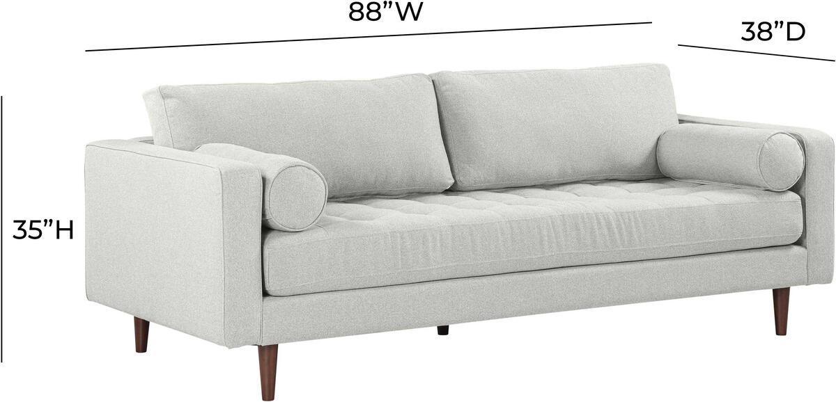 Tov Furniture Sofas & Couches - Cave Beige Tweed Sofa