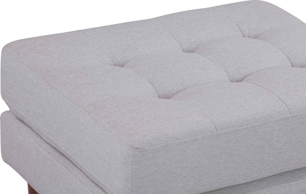 Tov Furniture Ottomans & Stools - Cave Gray Tweed Ottoman