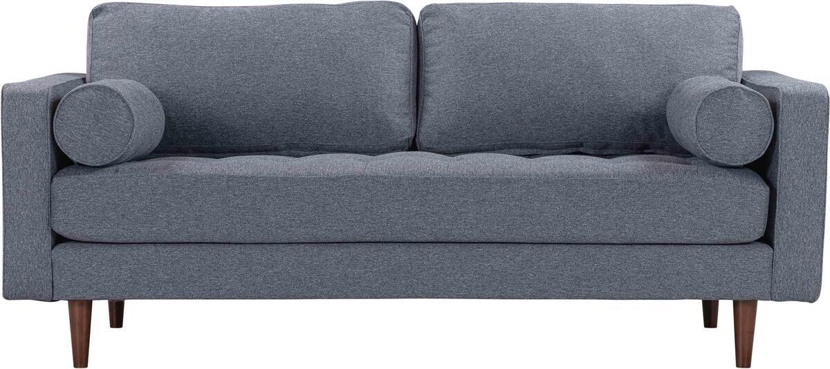 Tov Furniture Loveseats - Cave Navy Tweed Loveseat Navy