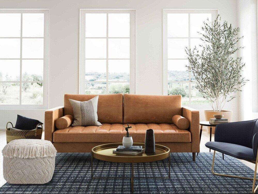 Tov Furniture Sofas & Couches - Cave Sofa Brown