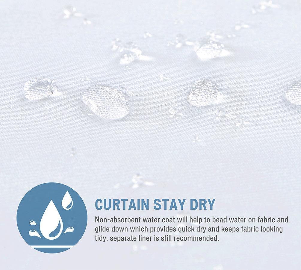 Olliix.com Shower Curtains - Cecily Burnout Printed Shower Curtain Grey