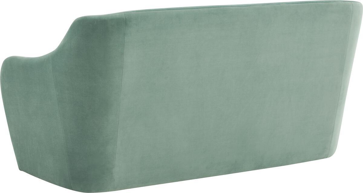 Tov Furniture Loveseats - Cellia Frost Blue Velvet Loveseat