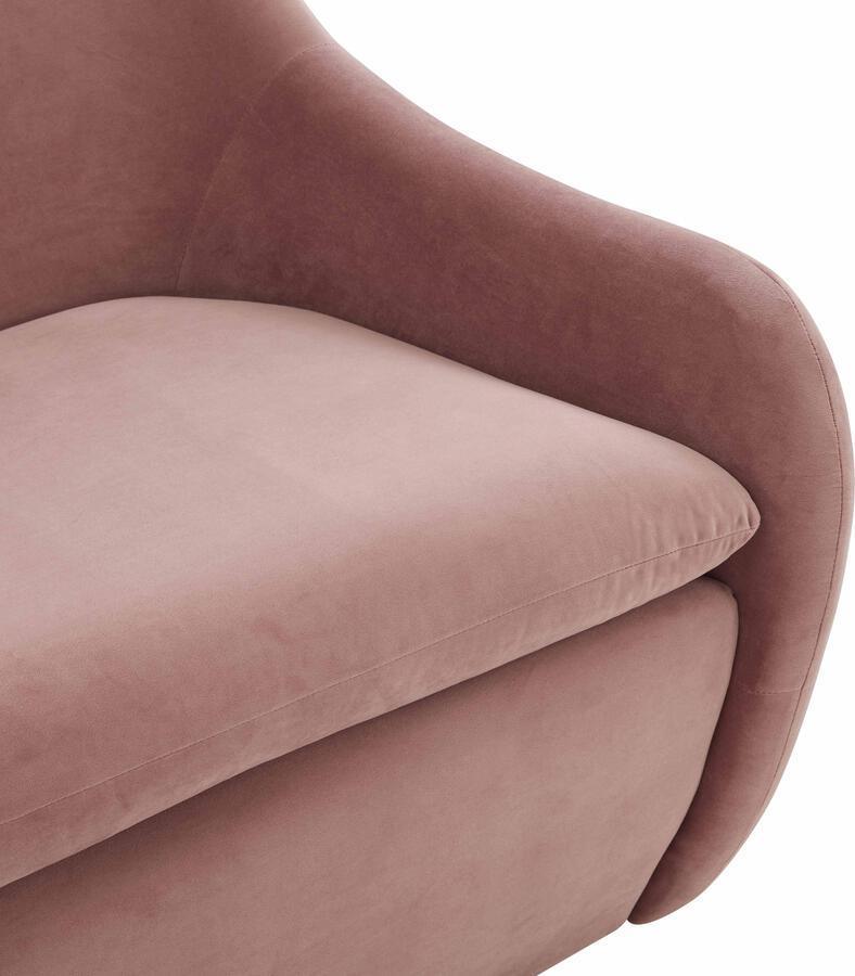 Tov Furniture Loveseats - Cellia Mauve Velvet Loveseat