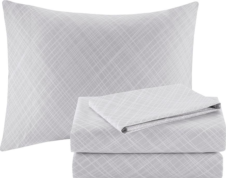 Olliix.com Comforters & Blankets - Central California King Park Casual Complete Comforter and Cotton Sheet Set Yellow & Aqua
