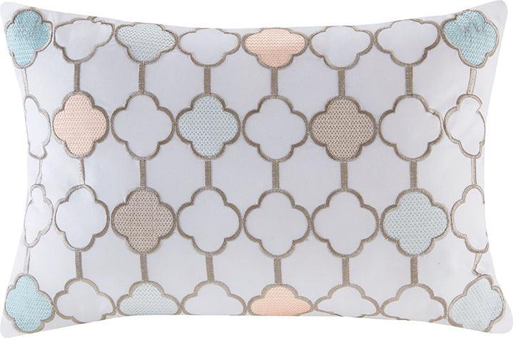 Olliix.com Comforters & Blankets - Central Global Inspired Park Complete Comforter and Cotton Sheet Set Coral | Green Cal King