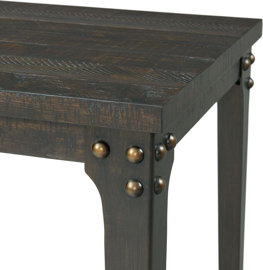 Elements Coffee Tables - Cera Square Coffee Table Smokey Walnut