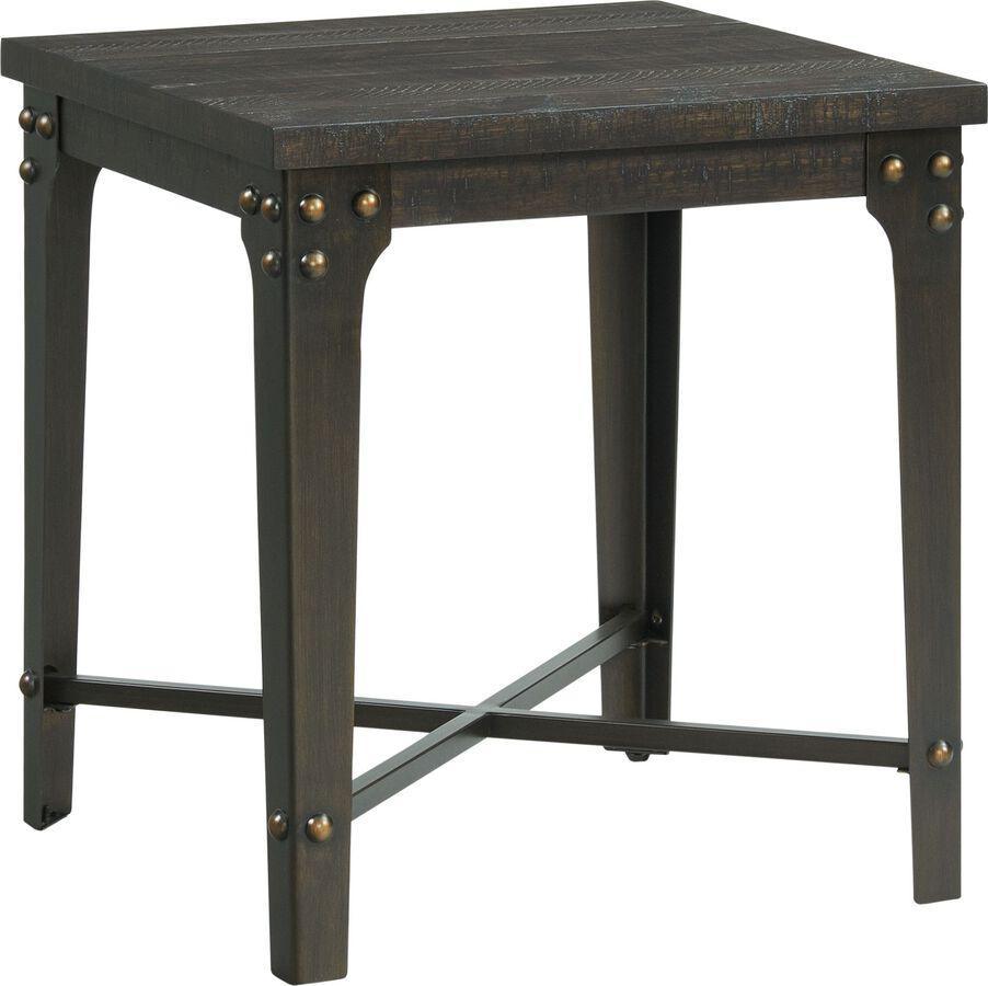 Elements Side & End Tables - Cera Square End Table with USB