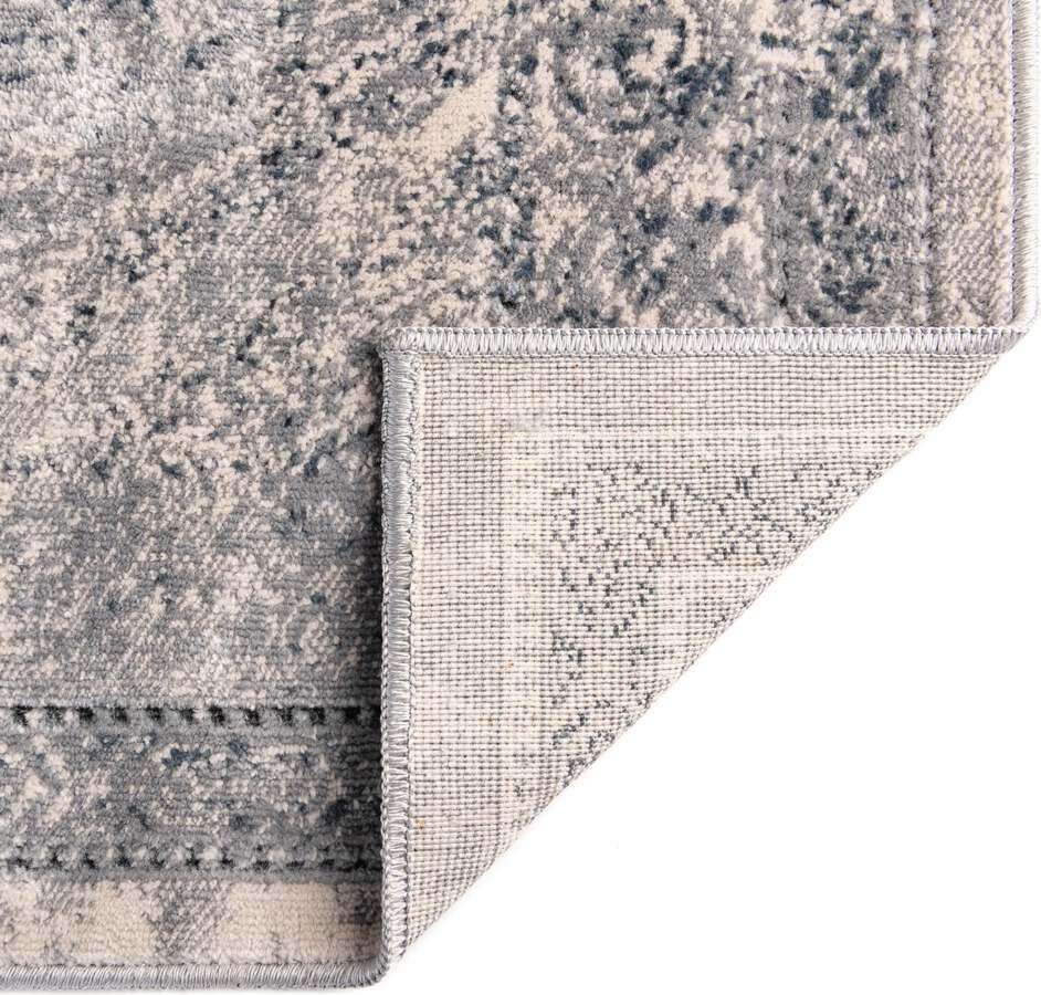 Unique Loom Indoor Rugs - Chateau Traditional 10x14 Rectangular Rug Navy Blue