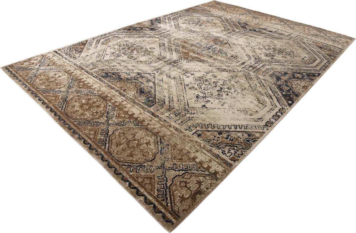 Unique Loom Indoor Rugs - Chateau Urban 10x14 Rectangular Rug Beige