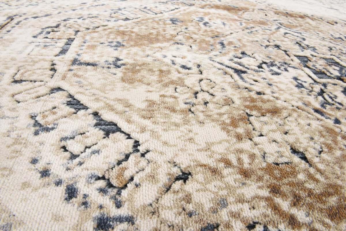 Unique Loom Indoor Rugs - Chateau Urban 10x14 Rectangular Rug Beige