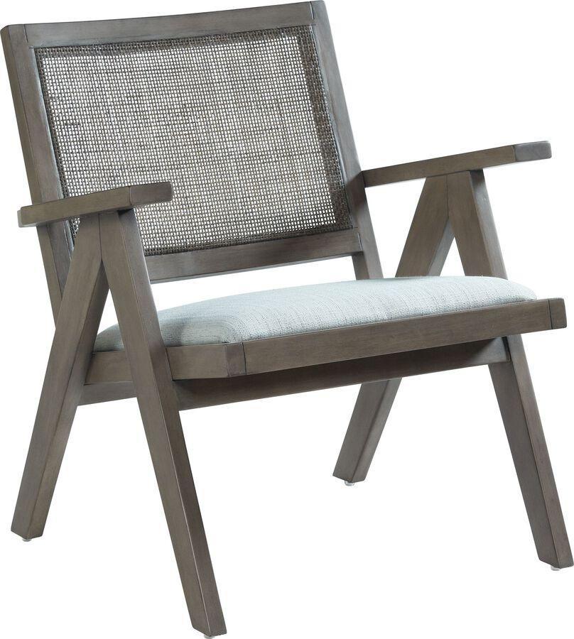 Elements Accent Chairs - Chaucer Lounge Chair in Grey