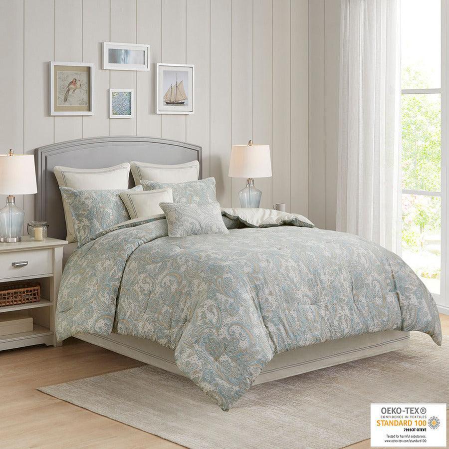 Olliix.com Comforters & Blankets - Chelsea Queen Comforter Set Multicolor