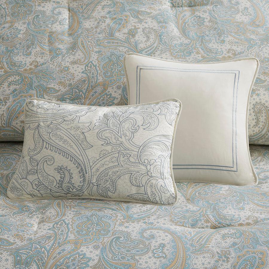 Olliix.com Pillows - Chelsea Traditional Oblong Pillow 12x18" Multicolor