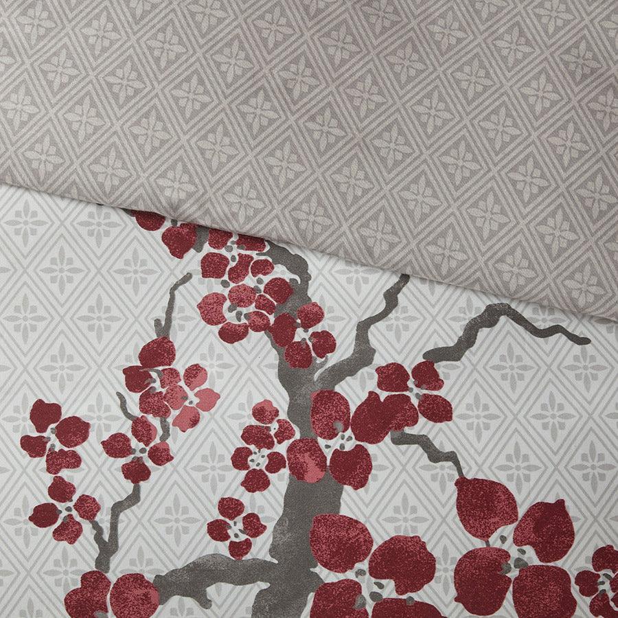 Olliix.com Comforters & Blankets - Cherry Shabby Chic Blossom Comforter Mini Set Multi King