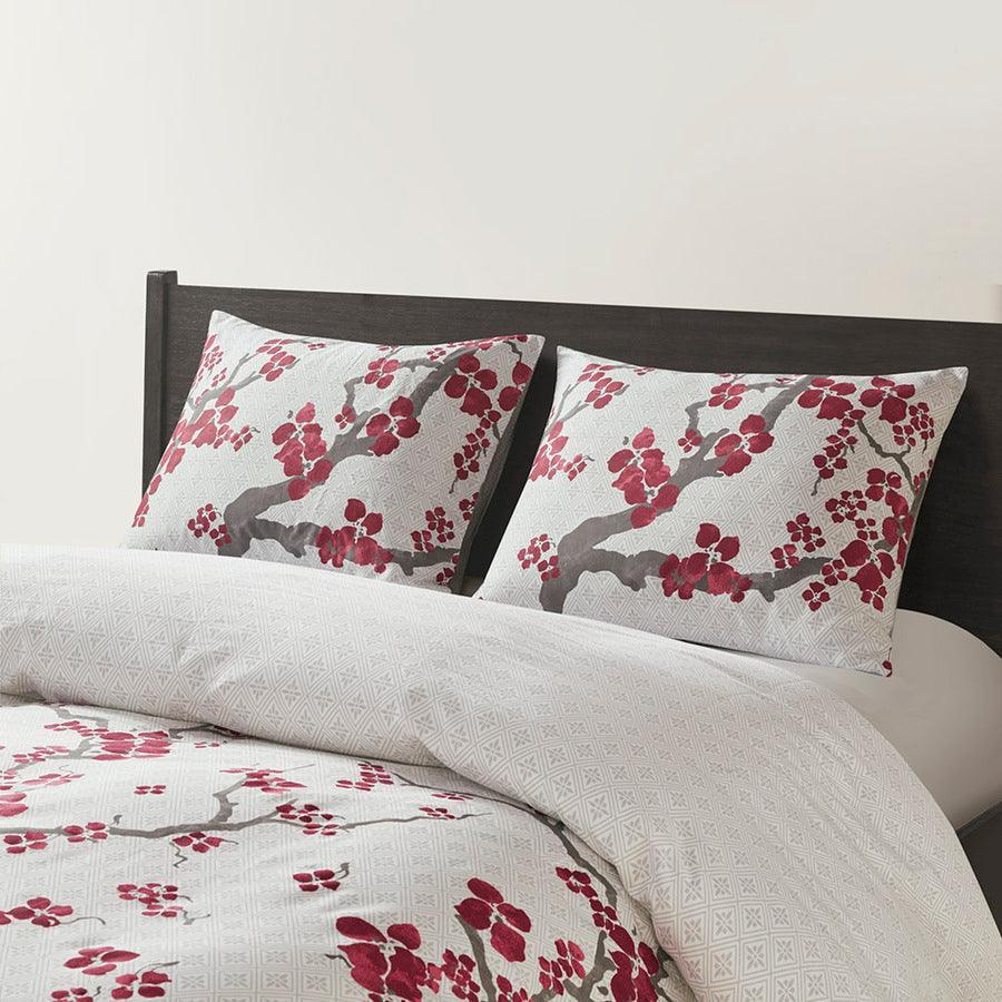 Olliix.com Comforters & Blankets - Cherry Shabby Chic Blossom Comforter Mini Set Multi King