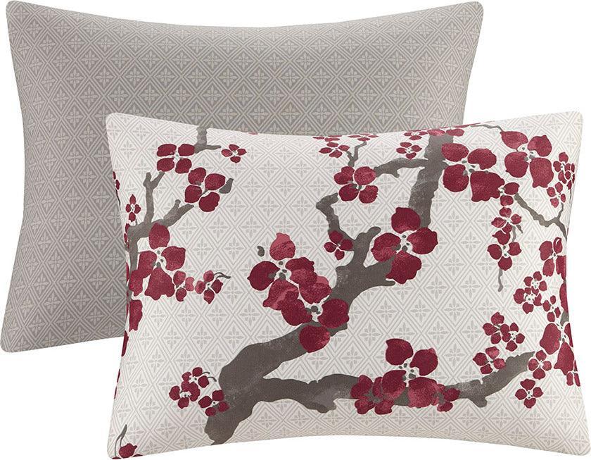 Olliix.com Comforters & Blankets - Cherry Shabby Chic Blossom Comforter Mini Set Multi King