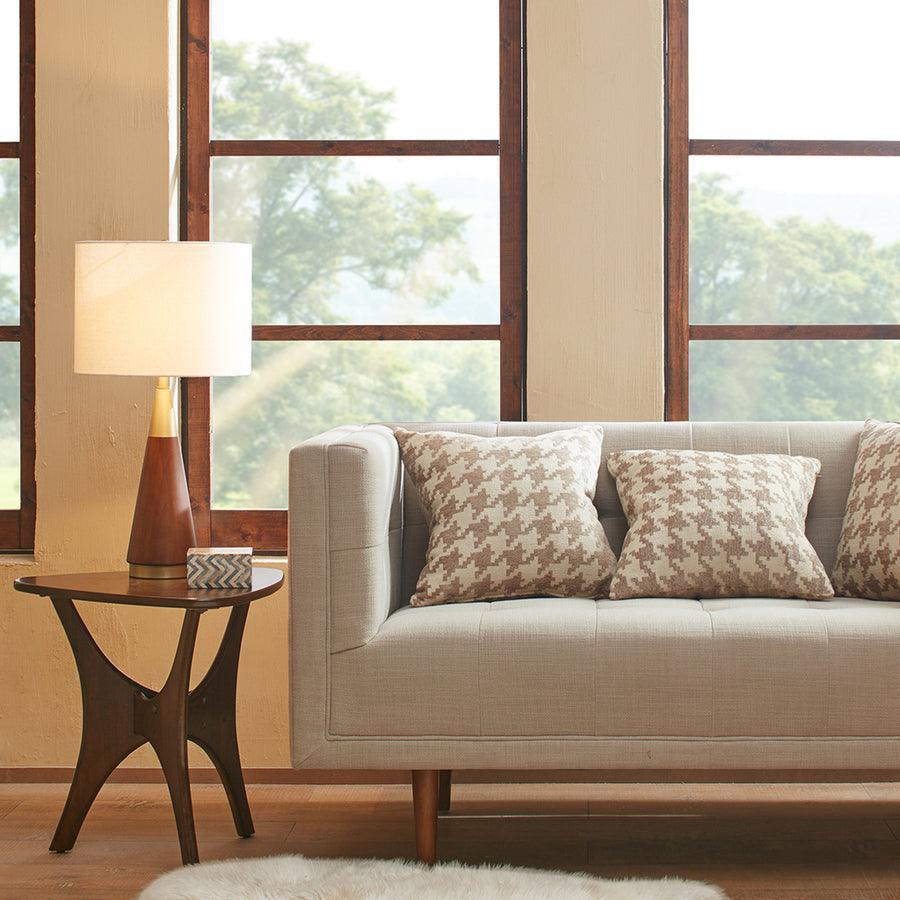 Olliix.com Table Lamps - Chrislie Modern/Contemporary Table Lamp 13.5"Wx13.5"Dx26"H Gold & Brown
