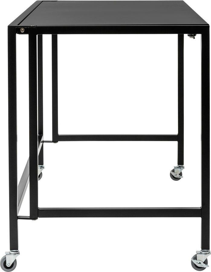 Euro Style Desks - Christel 48" Folding Desk Black